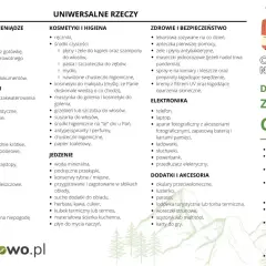 Lista rzeczy na wyjazd za granicę: dokumenty, kosmetyki, leki, elektronika, ubrania i jedzenie. Sprawdź, co zabrać w góry!