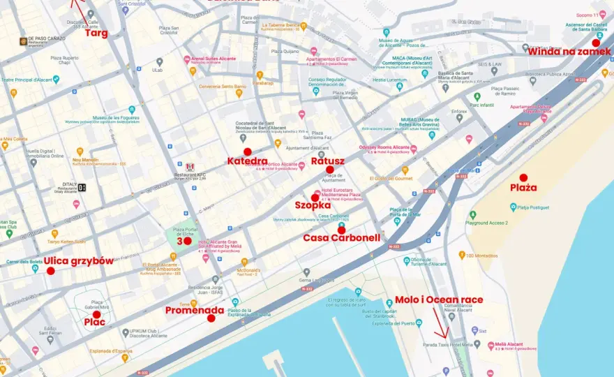 Zwiedzanie Alicante - Co warto zobaczyć? Sprawdzony plan trasy