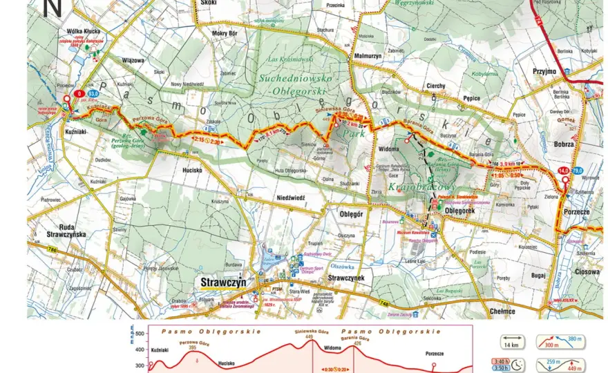 Główny Szlak Świętokrzyski - Jak przejść 93 km? Przewodnik i etapy