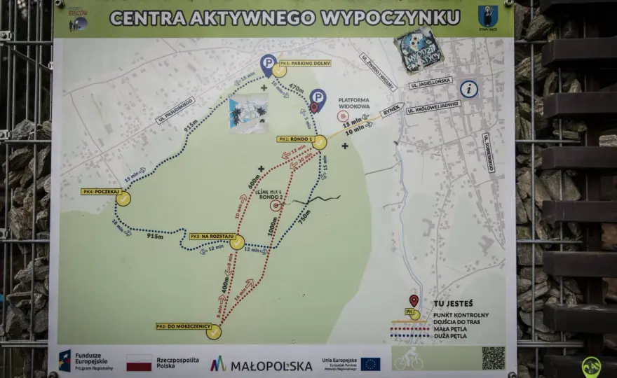 Leśne Molo w Starym Sączu - Jak zaplanować spacer na Miejskiej Górze?